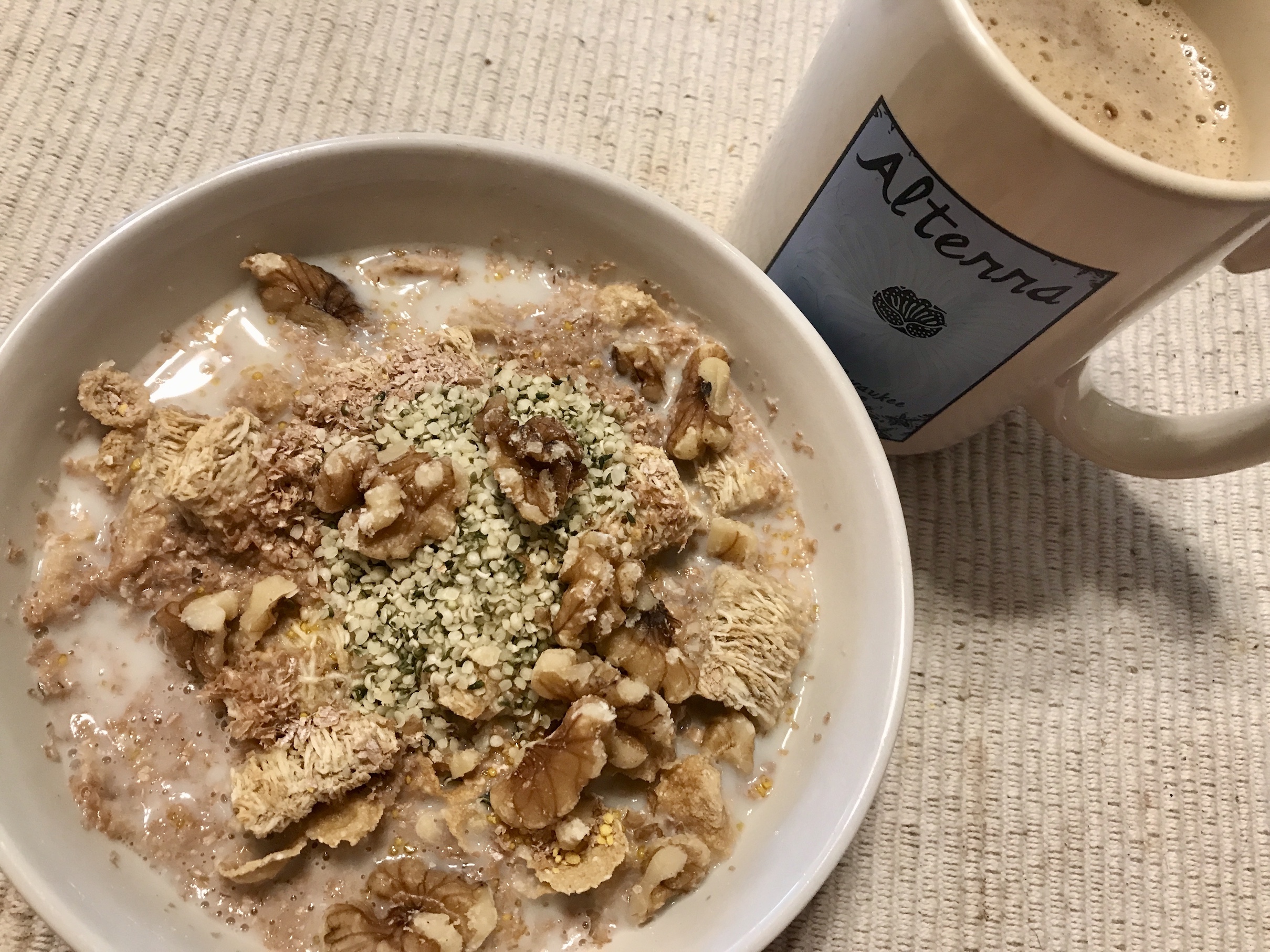 Easy Vegan Breakfast Hot Cereal with Teeccino Easy Vegan Breakfast Hot Cereal with Teeccino