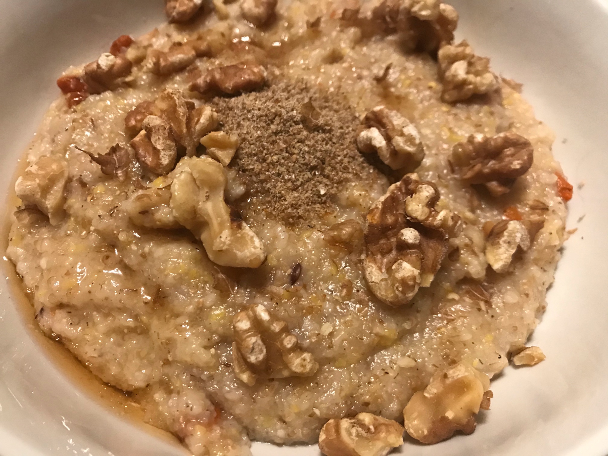 Hot Cereal w/ Walnuts 