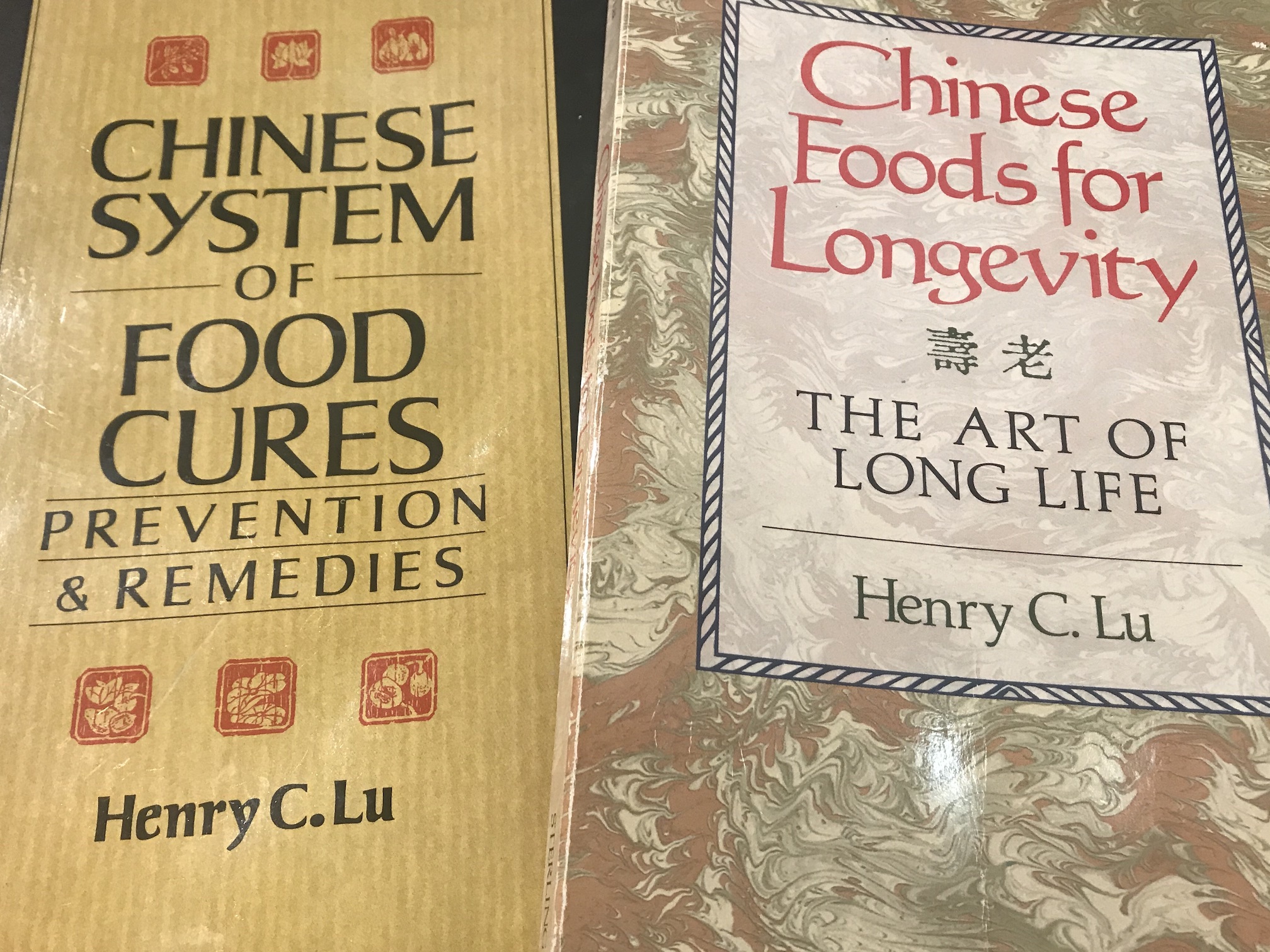 Chinese Foods for Longevity and Food Cures Books