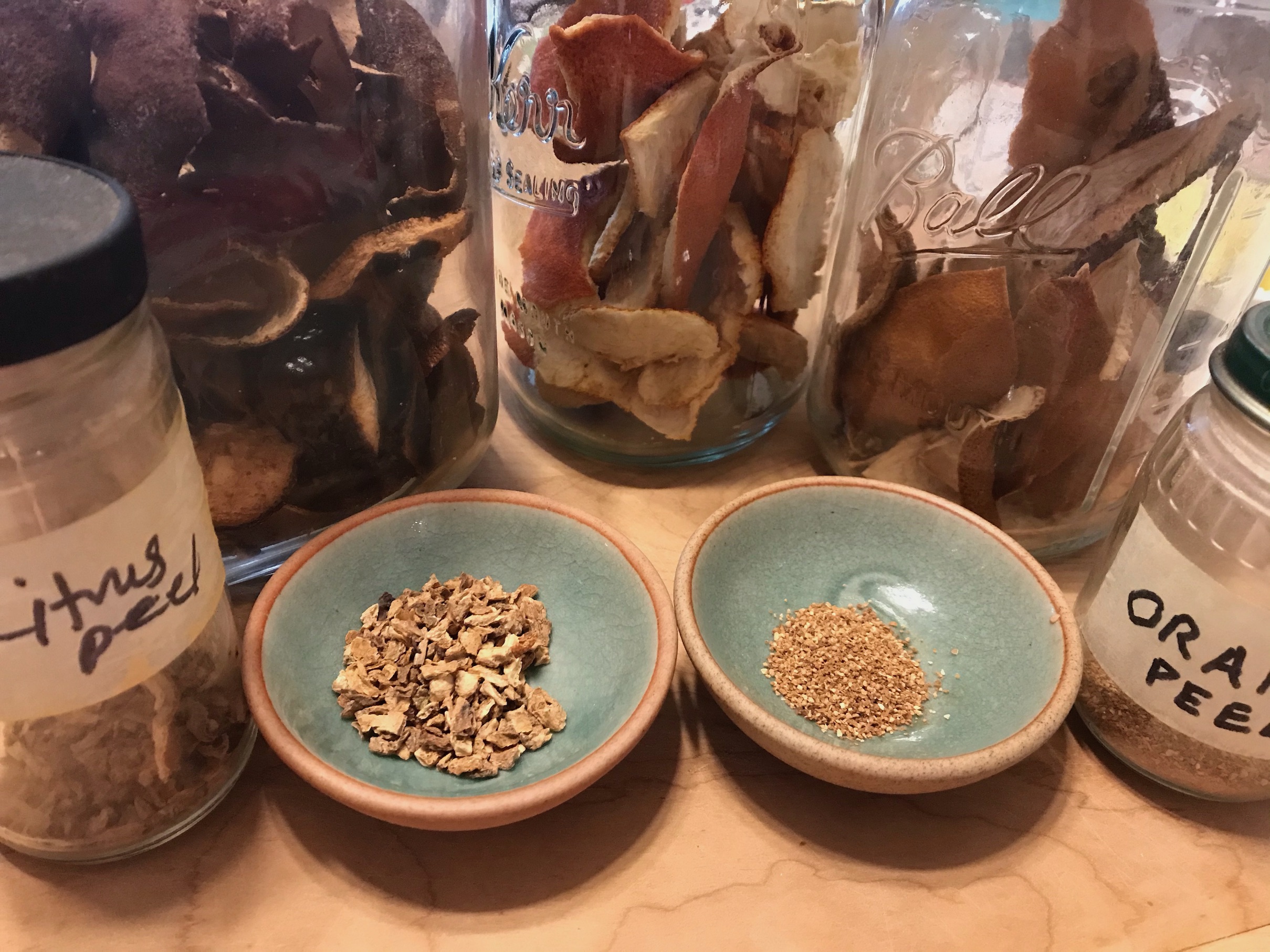 Citrus Peel in jars2