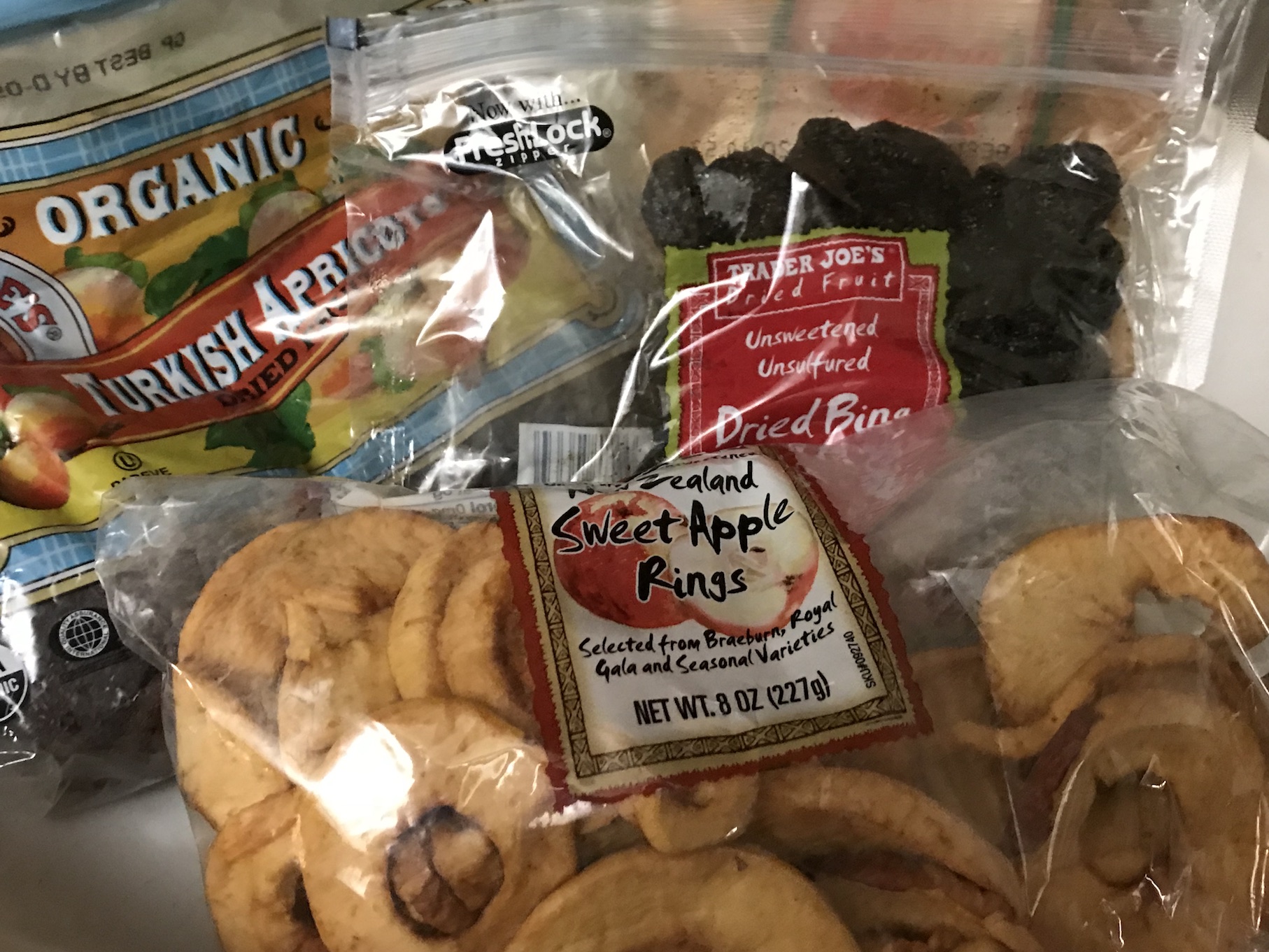 Dried fruit from Trader Joe's sulfite-free Dried fruit from Trader Joe's sulfite-free