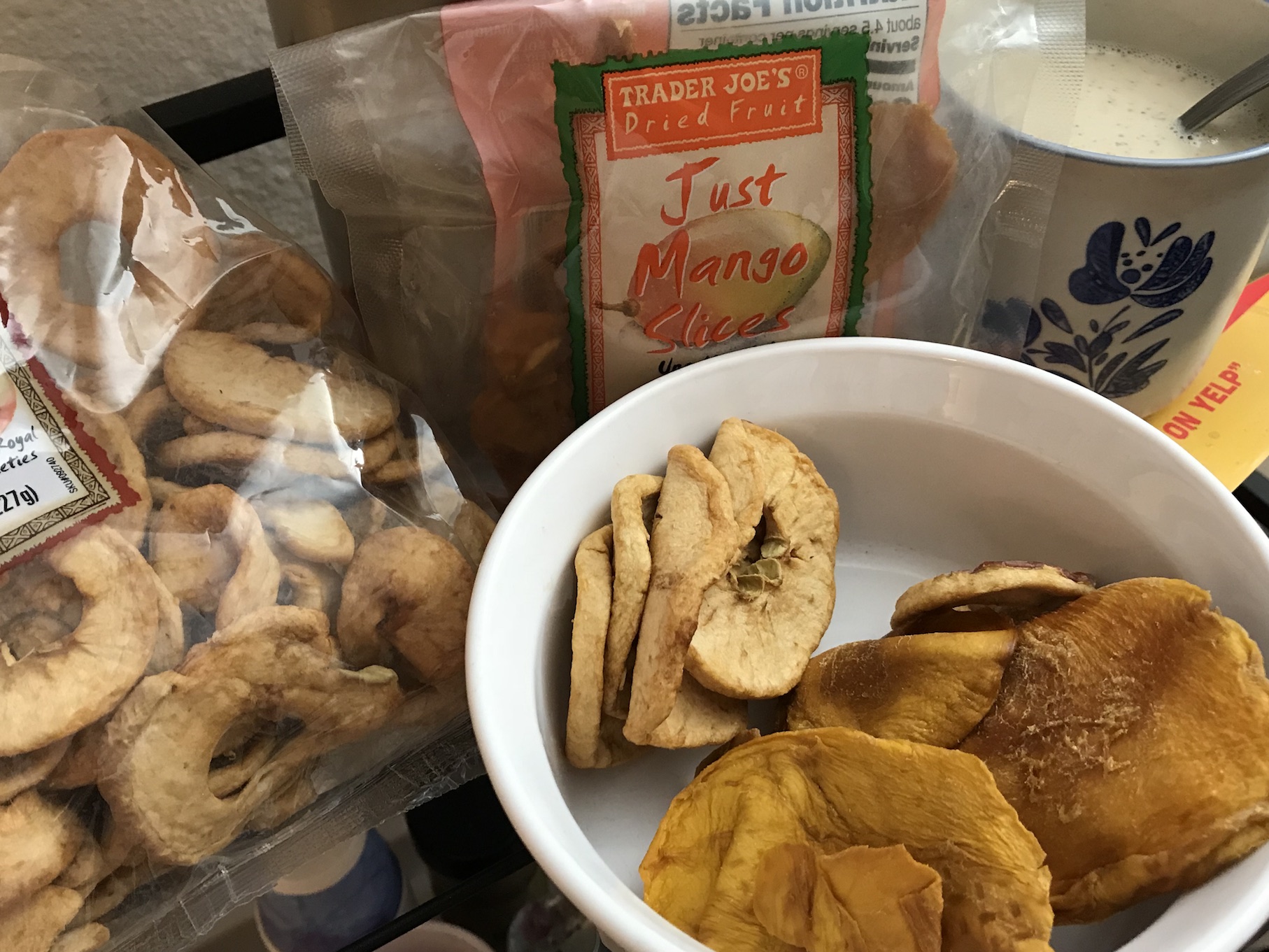 Unsulfured Dried Apples from Trader Joe's