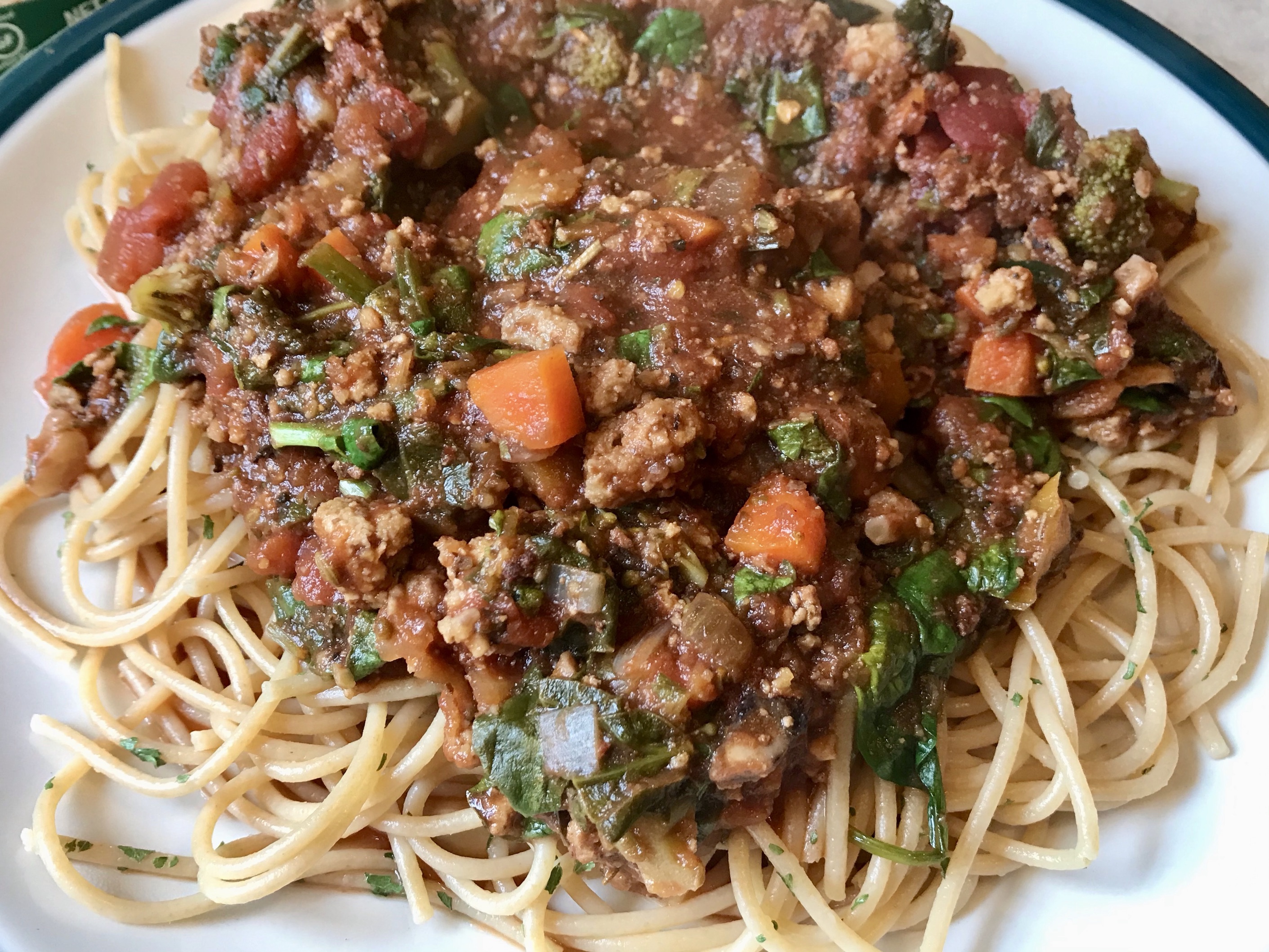 Vegan Plant-Based High Protein Spaghetti Marinara Vegan Plant-Based High Protein Spaghetti Marinara