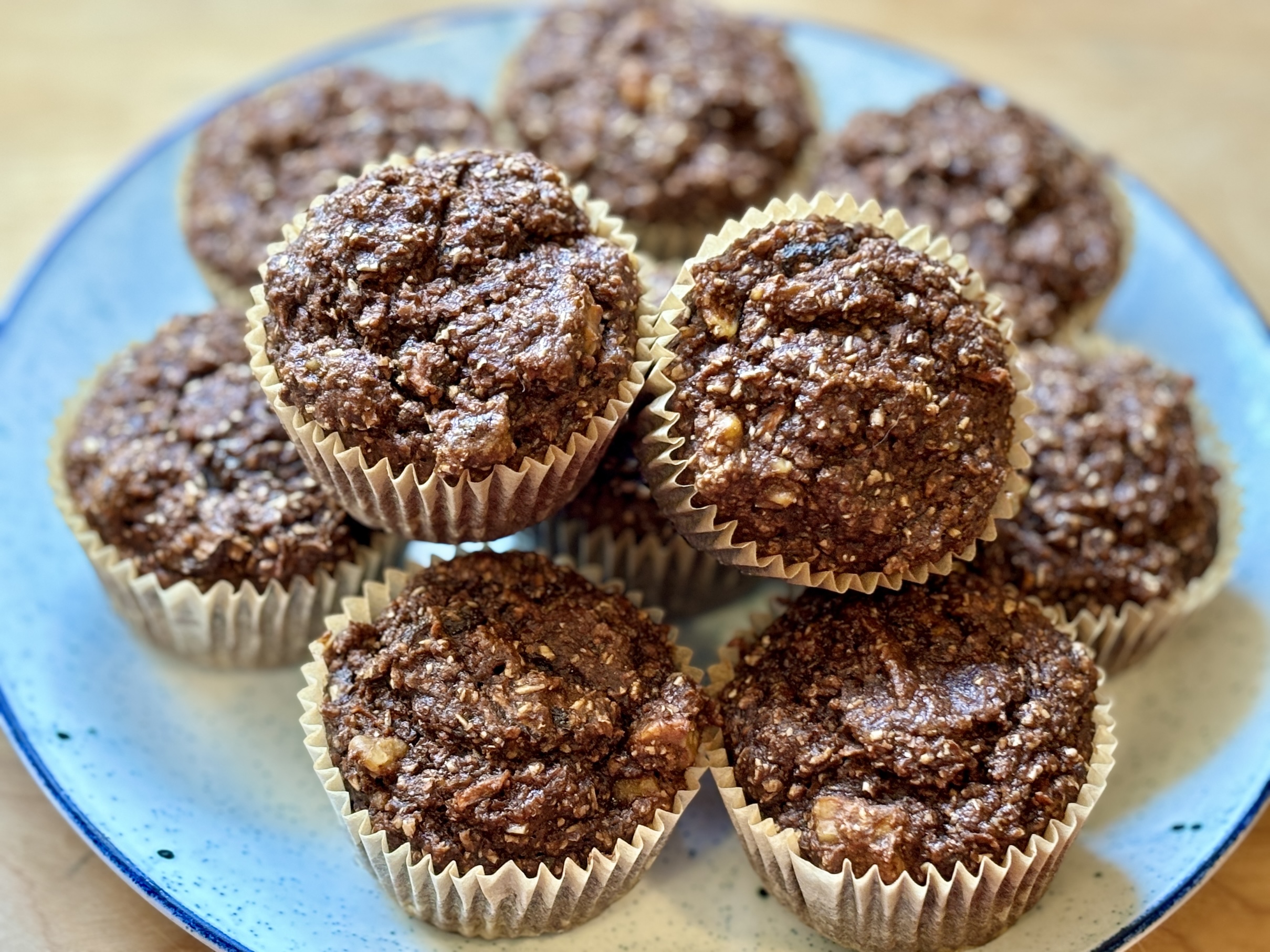 Low-Fat Carrot Apple Bran Muffins-1