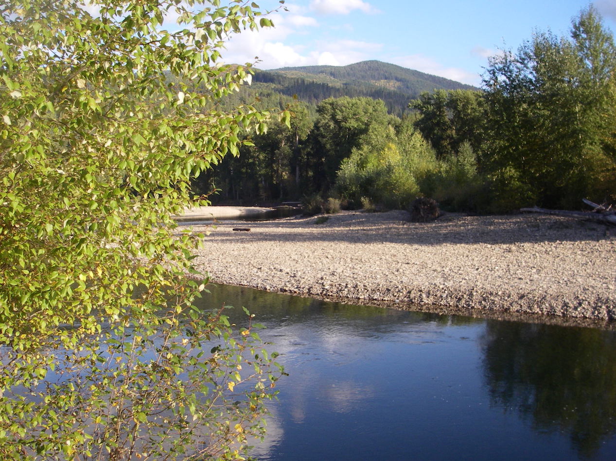 Mountains & River in Idaho