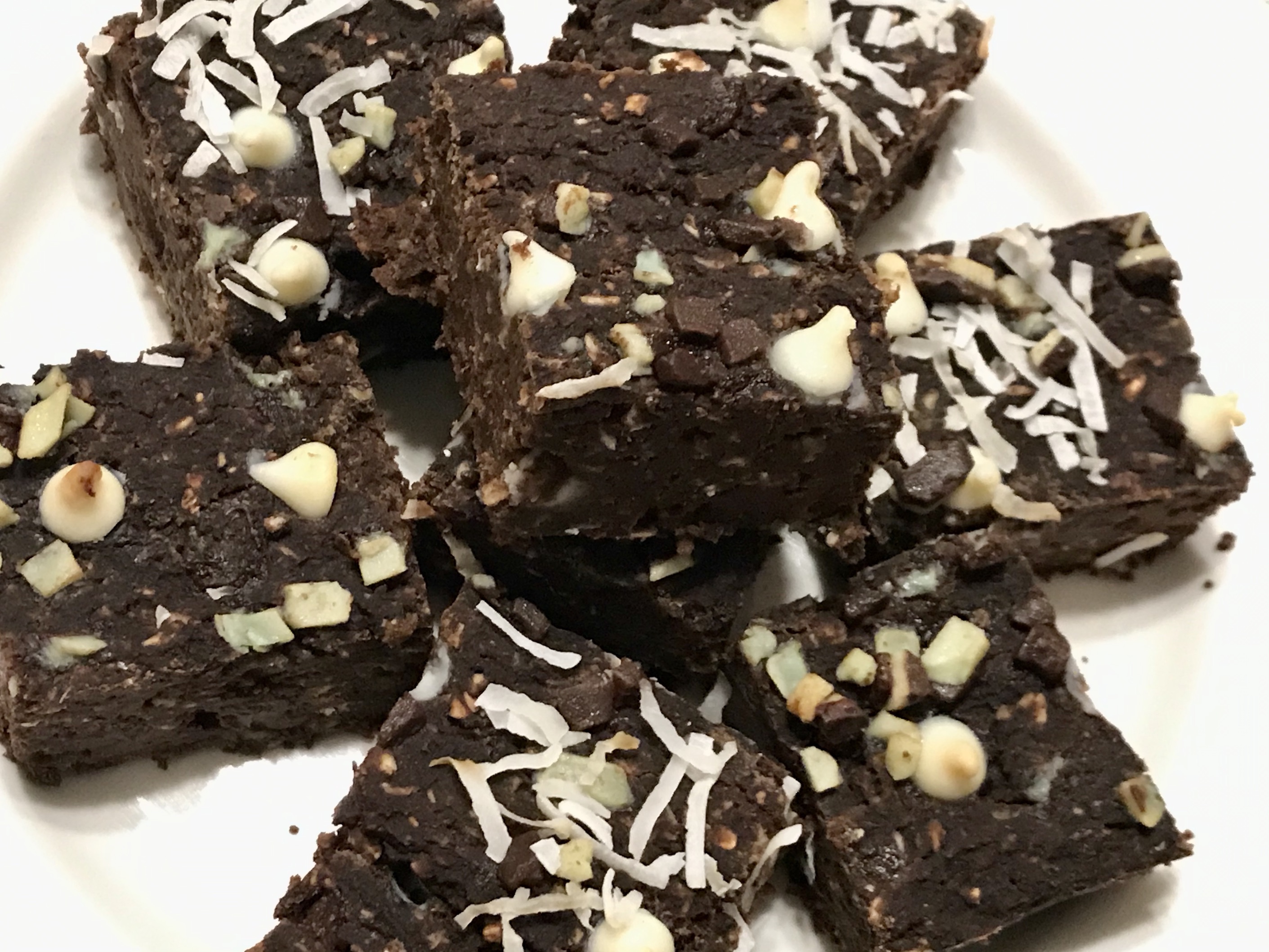 Carob Black Bean Okara Brownies made for FOK online cooking course assignment-11-2023 Carob Black Bean Okara Brownies made for FOK online cooking course assignment-11-2023