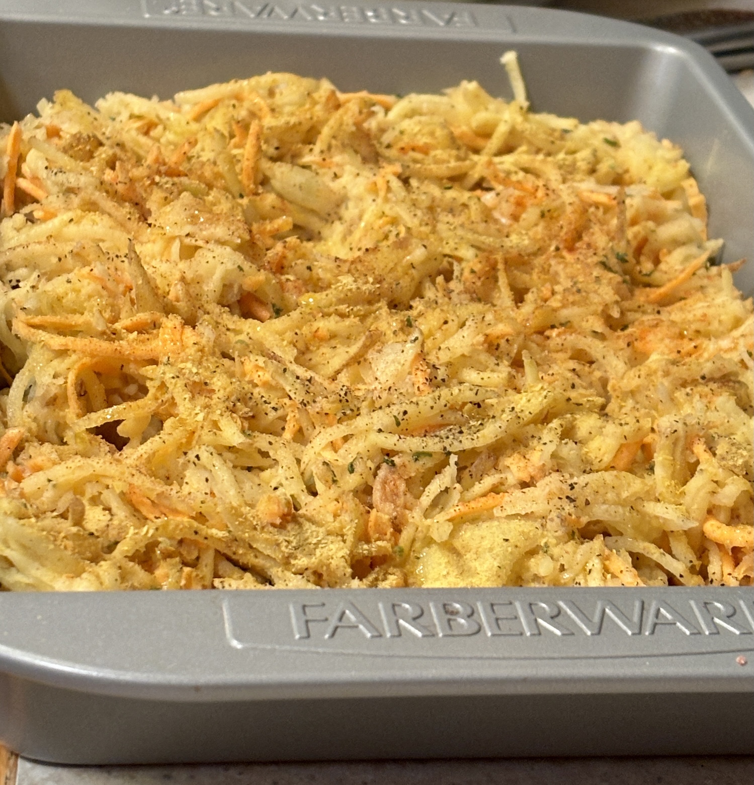 Easy Baked Hash Browns