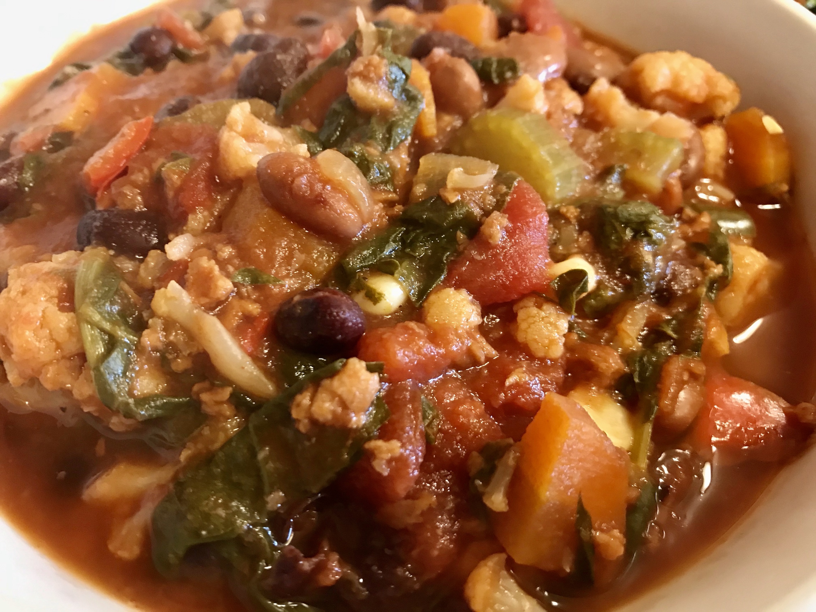 Two Bean Vegetable Chili Two Bean Vegetable Chili