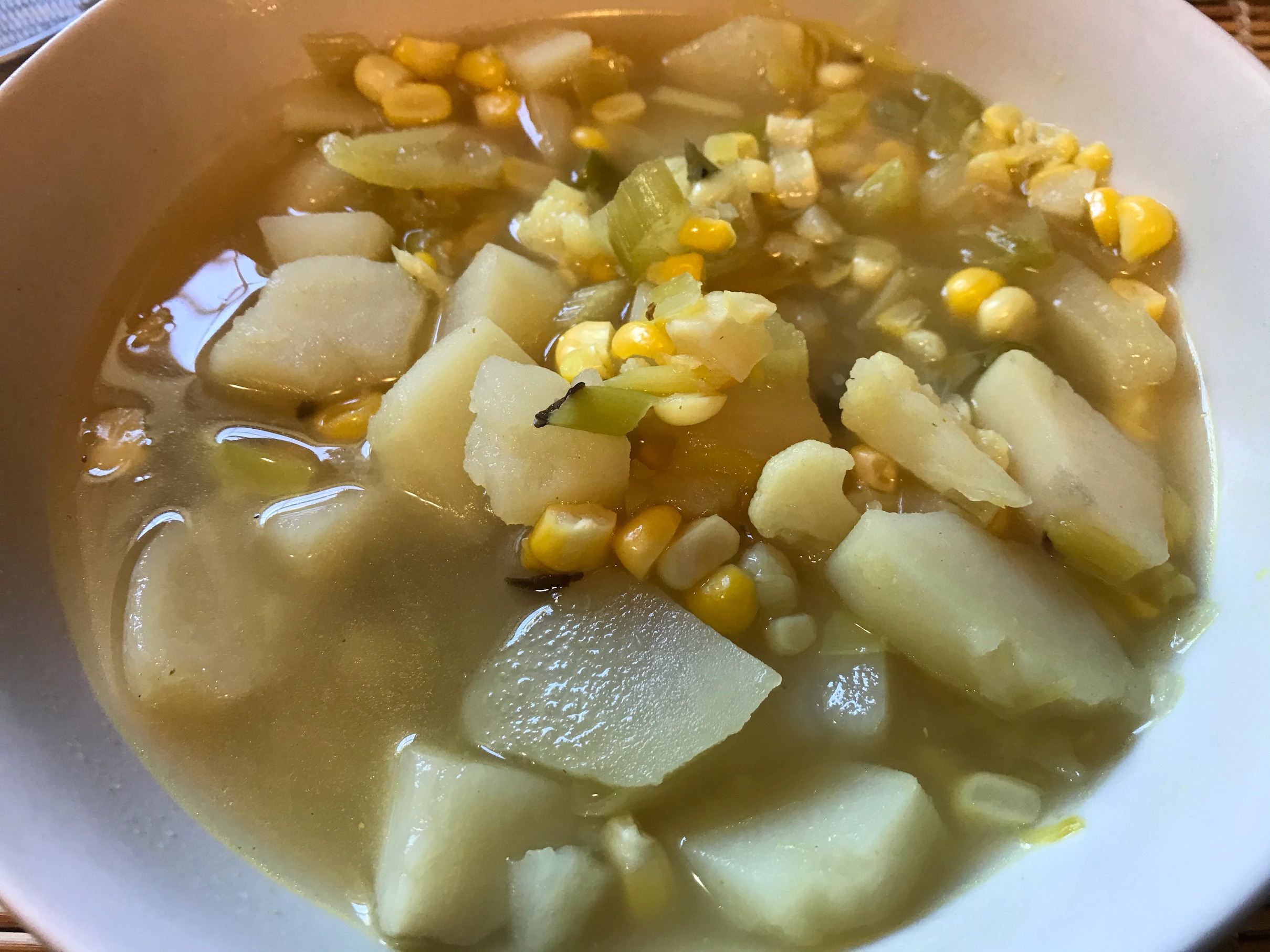Potato Corn Soup