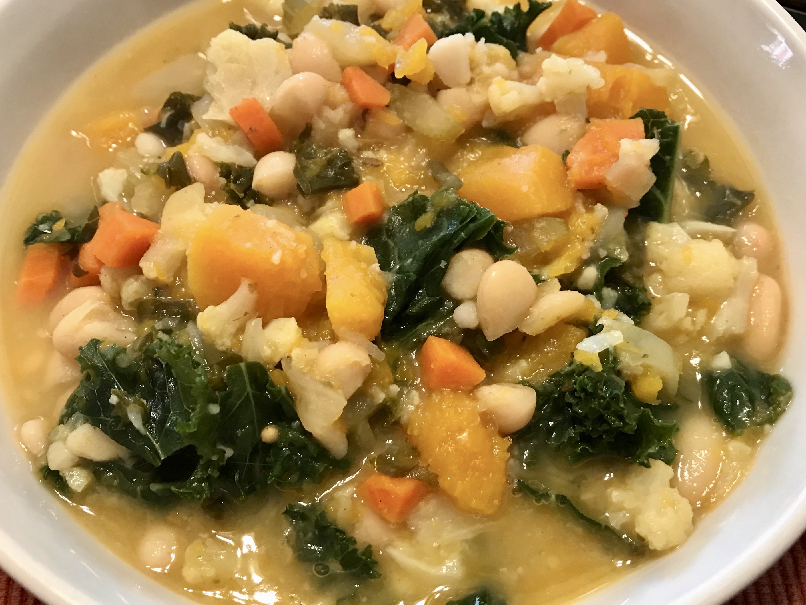 Soup White Bean Squash & Kale-2