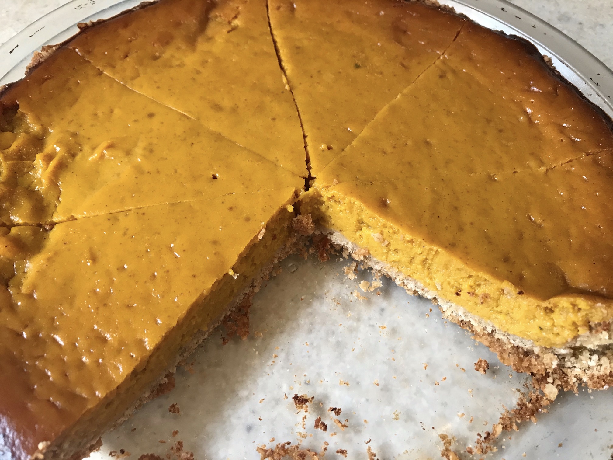 Squash Pie with Oat Cider Crust