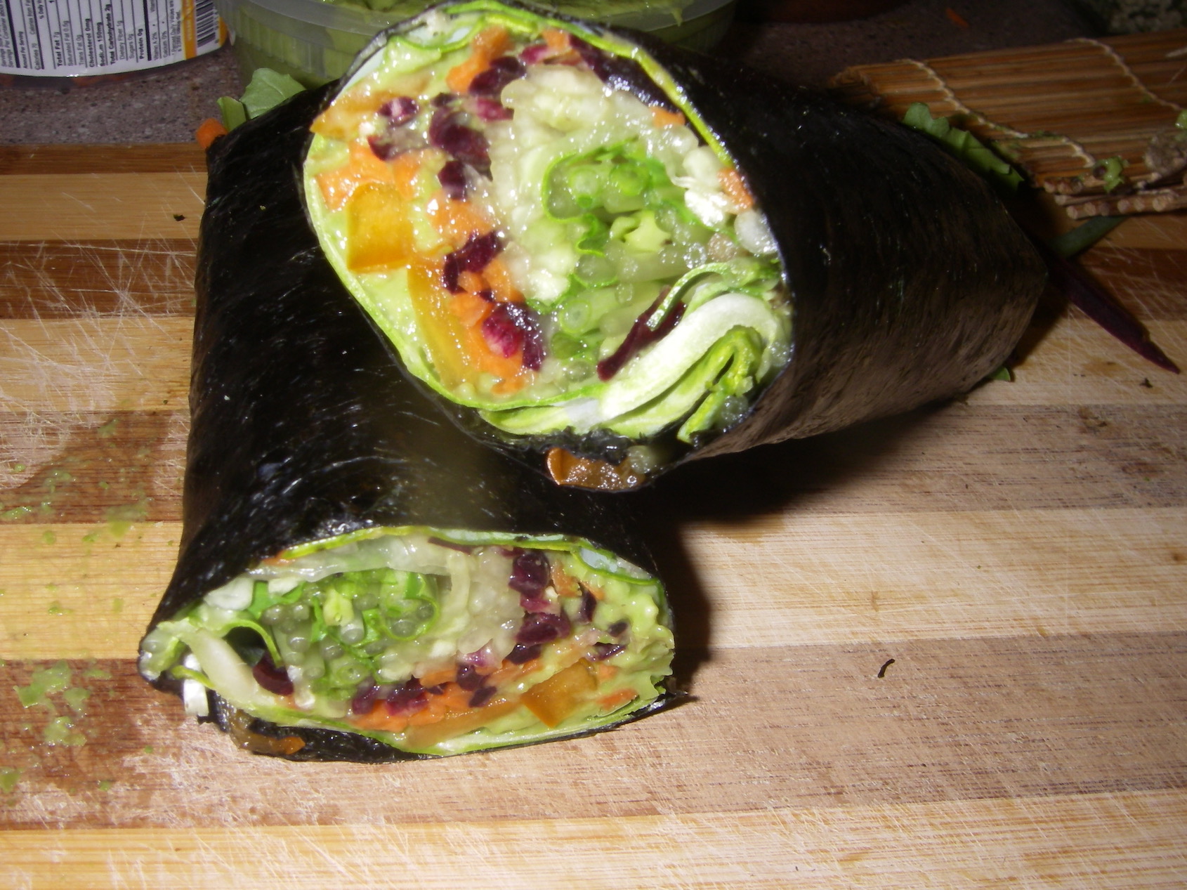 Raw Sushi Roll Raw Sushi Roll