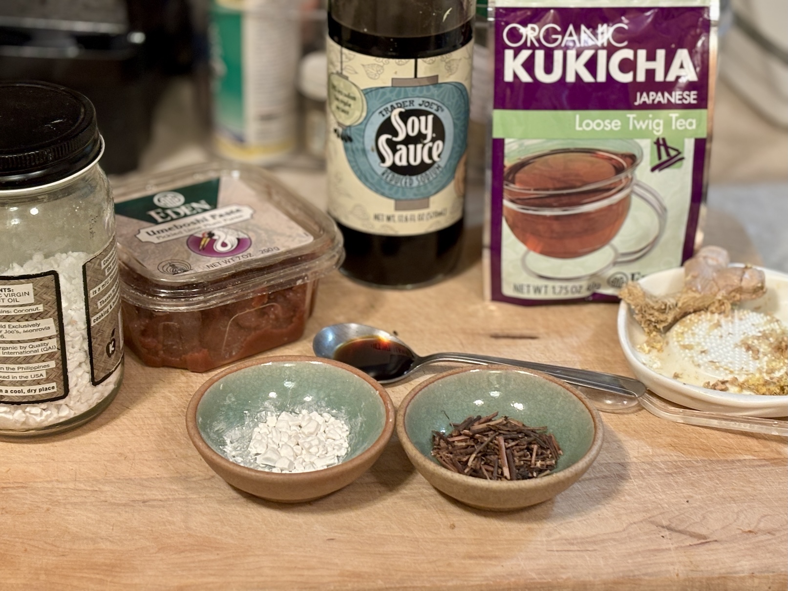 Ume Sho Kudzu Tea Ingredients - Macrobiotic Healing Remedy-2
