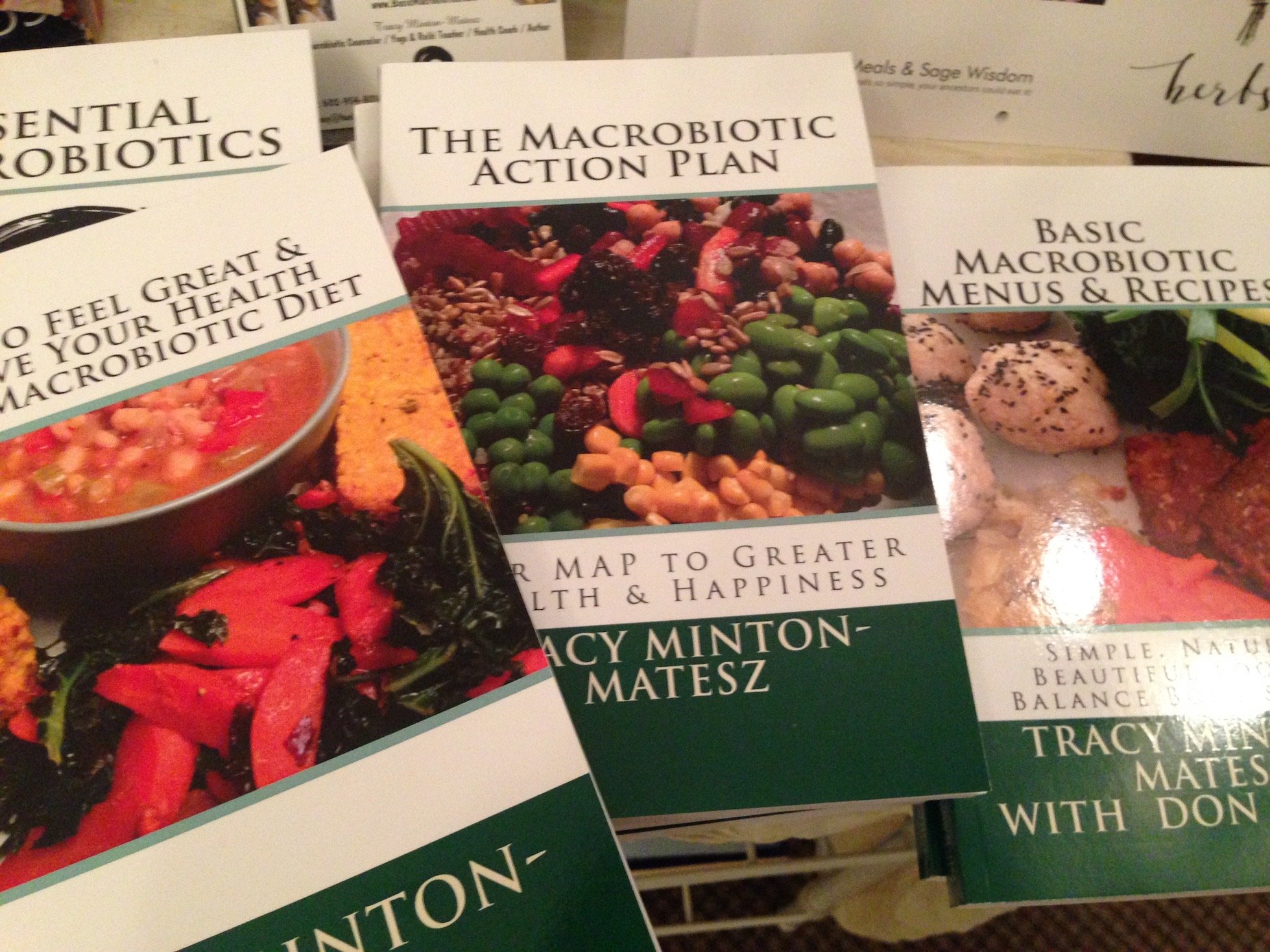 Macrobiotic Books written by Don and myself